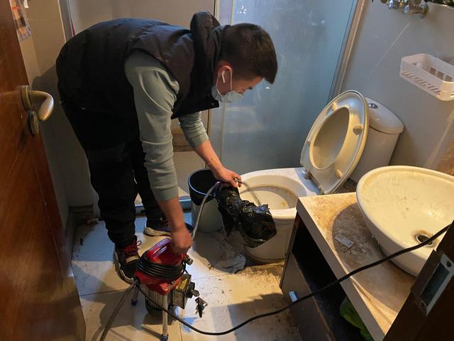 君山马桶疏通-疏通下水道