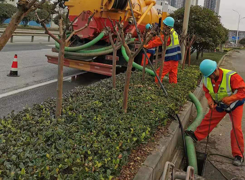君山市政管道清淤